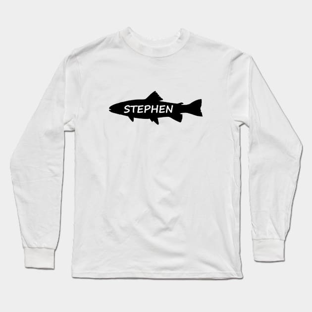Stephen Fish Long Sleeve T-Shirt by gulden
